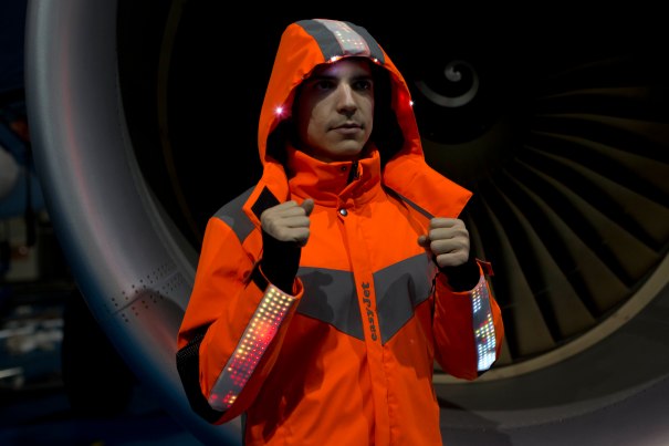EASYJET 20th ANNIVERSARY NEW FUTURE TECH SUITS UNVEILED